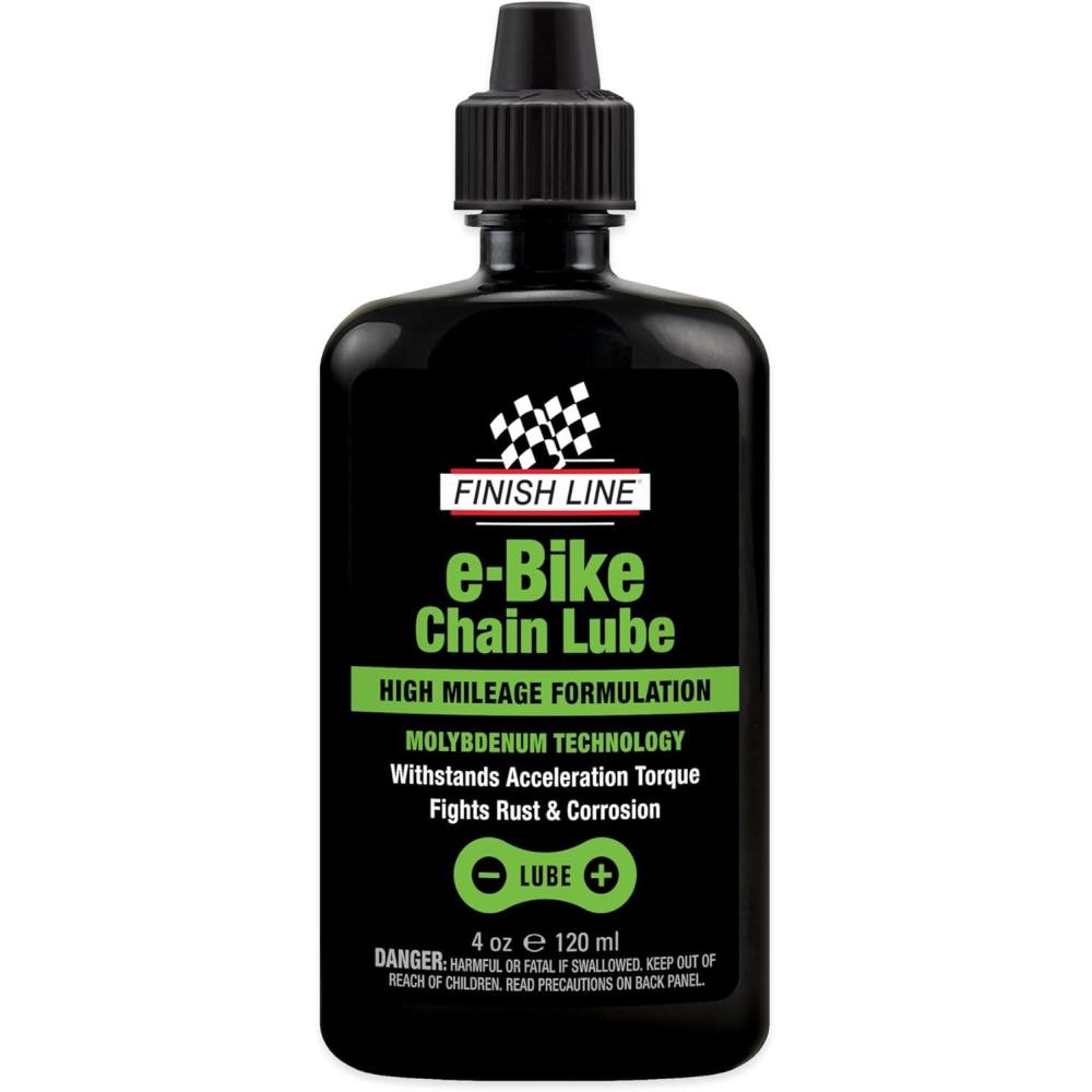 image:imageFinish Line EBike amp Exercise Bike Chain Lube Smooth Durable Lubrication with Rust Protection for HighTorque amp HighMileage Riding