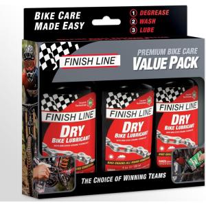 image:imageFinish Line Dry Bike Chain Lube  Ceramic DryFilm Lubricant  Dirt amp Dust Resistant4 Ounce Value Pack