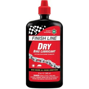 image:imageFinish Line Dry Bike Chain Lube  Ceramic DryFilm Lubricant  Dirt amp Dust Resistant8 Ounce Squeeze Bottle