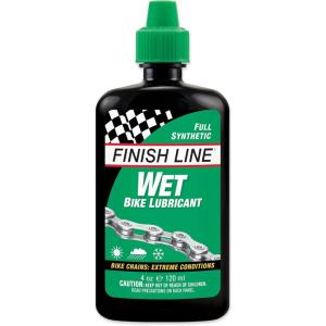 image:imageFinish Line Wet Bicycle Chain Lube  LongLasting Wet Style Lubricant for Road Mountain and Gravel Bikes  Reduces Friction and Repels Water  4oz Drip Bottle4Ounce