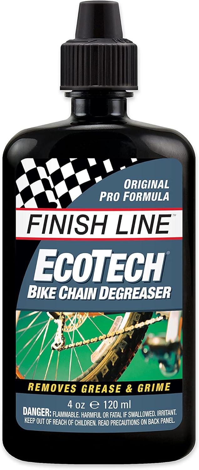 image:imageFinish Line Drivetrain Kit for Bicycles Includes Grunge Brush 2oz Dry Lube 4oz EcoTech Degreaser Complete Bike Cleaning and Lubrication System for Chains Cassettes and Drivetrain Components