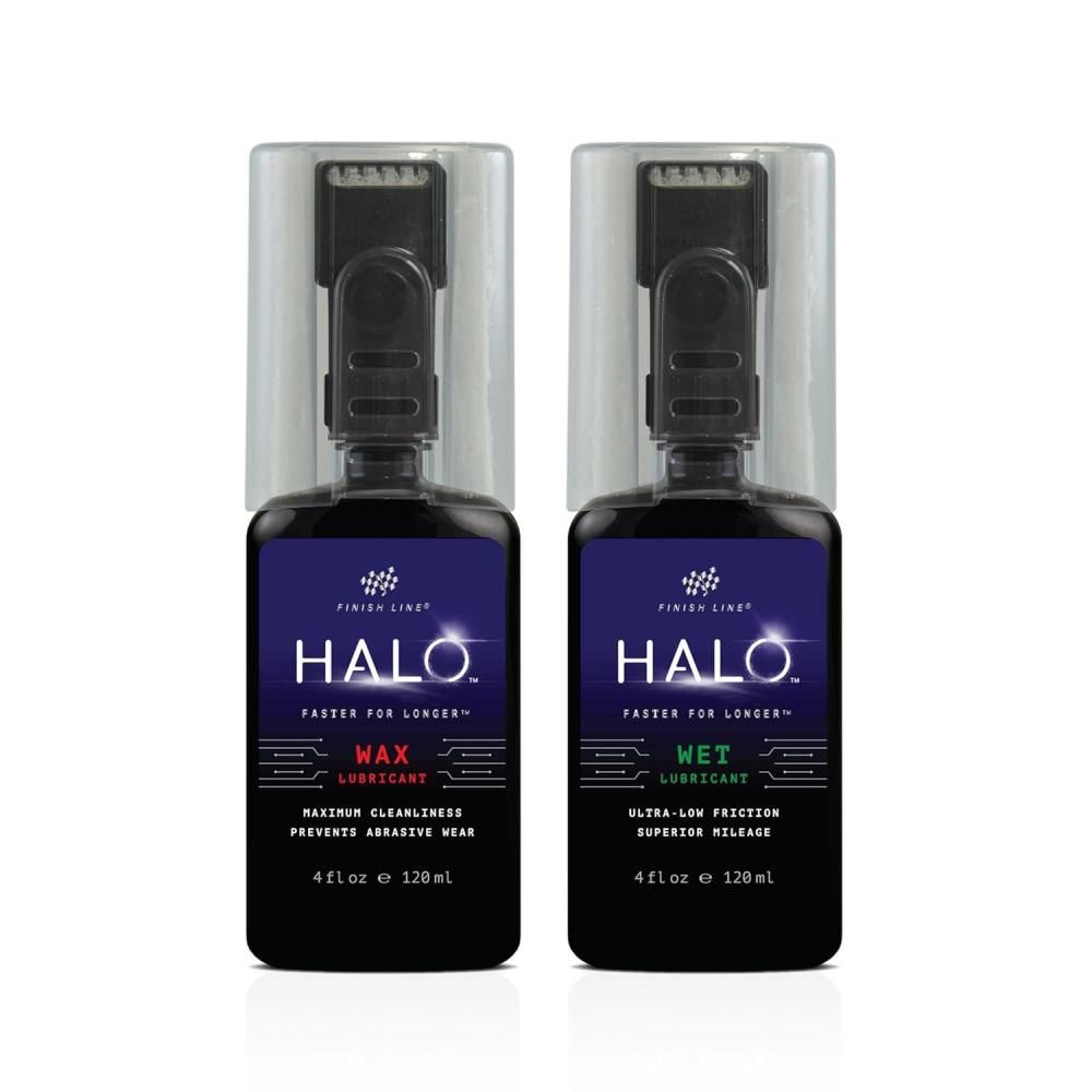 image:imageHalo Wax and Wet Bike Chain Lubricant Premium Bicycle Care for Extended Drivetrain Performance Efficiency Bottle with Smart Luber 8 fl oz 240 ml