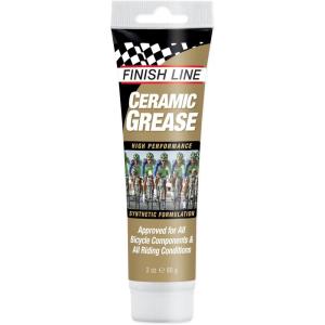 image:imageFinish Line Ceramic Grease for Bicycles Advanced Ceramic Bearing Lubricant for Bottom Brackets Hubs and Headsets Reduces Friction and Heat Waterproof Rust Protection2oz Tube