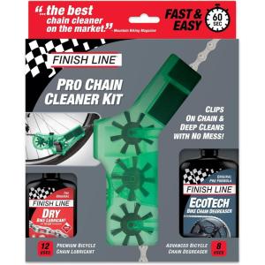 image:imageFinish Line Shop Quality Bicycle Chain Cleaner Kit  Deep Scrubbing Chain Cleaner EcoTech Degreaser and Dry Lubricant for Efficient Clean and Smooth Drivetrain Performance