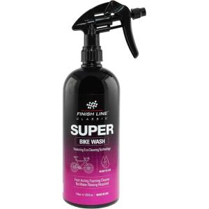 image:imageFinish Line Super Bike Wash  Professional Biodegradable Bicycle Cleaner with Advanced Cleaning Agents and Rust Inhibitors  Safe on All Components1 Liter Spray Bottle