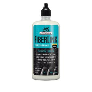 image:imageFinish Line FiberLink Pro Latex Tubeless Tire Sealant with Kevlar Technology  LongLasting Low Viscosity Bicycle Sealant for Road Gravel Cyclocross Mountain amp Fat Bike Tires 8 oz8 Oz