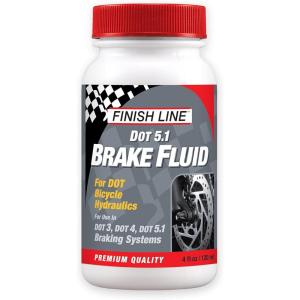 image:imageFinish Line High Performance DOT 51 Bicycle Brake Fluid  Premium Low Viscosity Hydraulic Disc Brake Fluid for Superior Lever Response and Consistent Performance  4oz Bottle