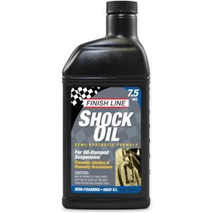 image:imageFinish Line 75wt Suspension Shock Oil  Premium SemiSynthetic NonFoaming Fluid for All Bicycle Forks and Seals  Consistent Damping and Race Proven Performance  16oz Bottle
