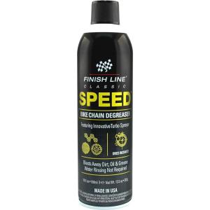 image:imageFinish Line Speed Bike Degreaser  Powerful Dry Formula for Bicycle Chains Gears and Disc Brakes Turbo Spray Cleans Fast Evaporates with No Residue 18 oz 3 Pack18 Fl Oz Pack of 1